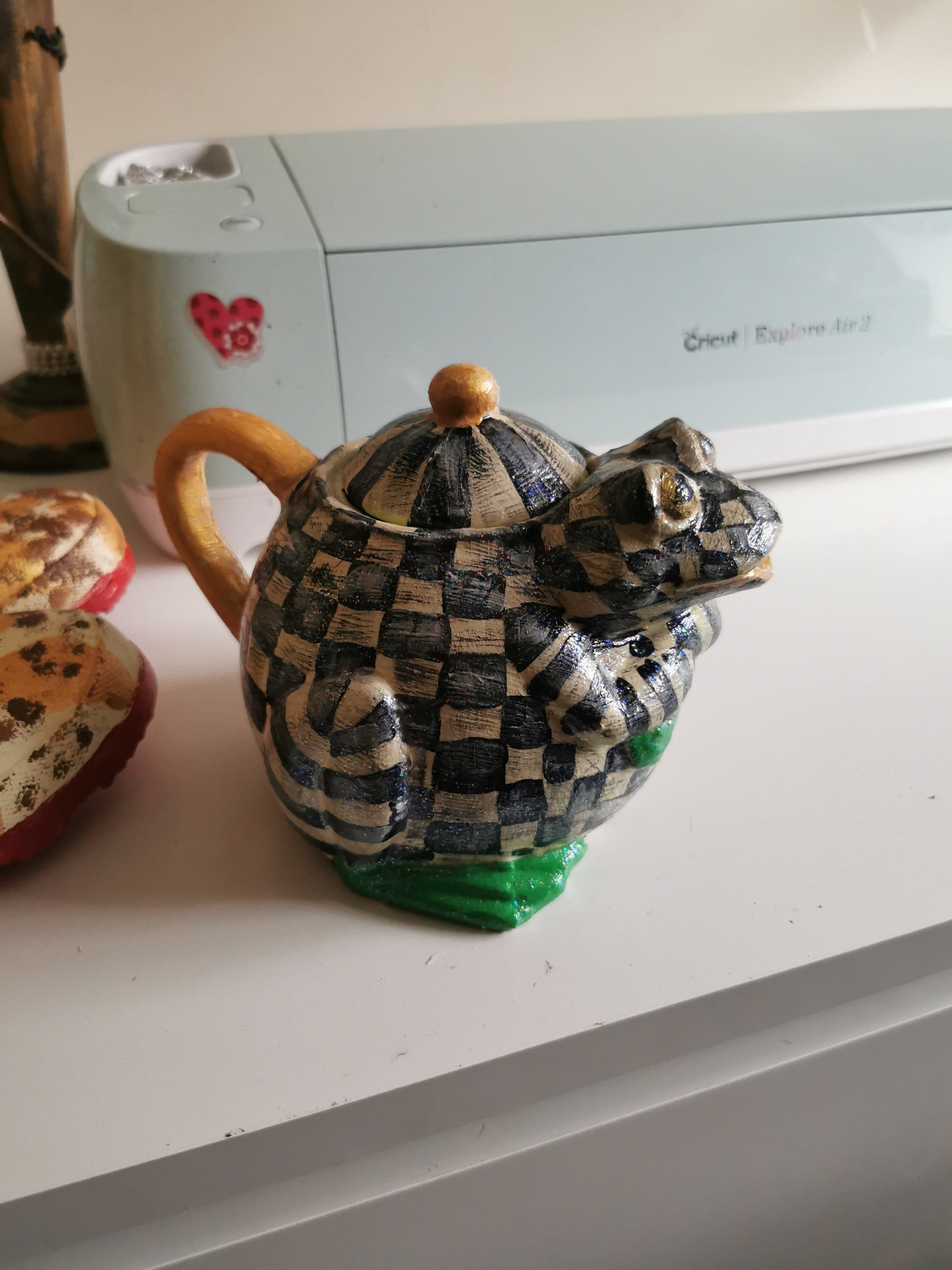 Frog Teapot Etsy
