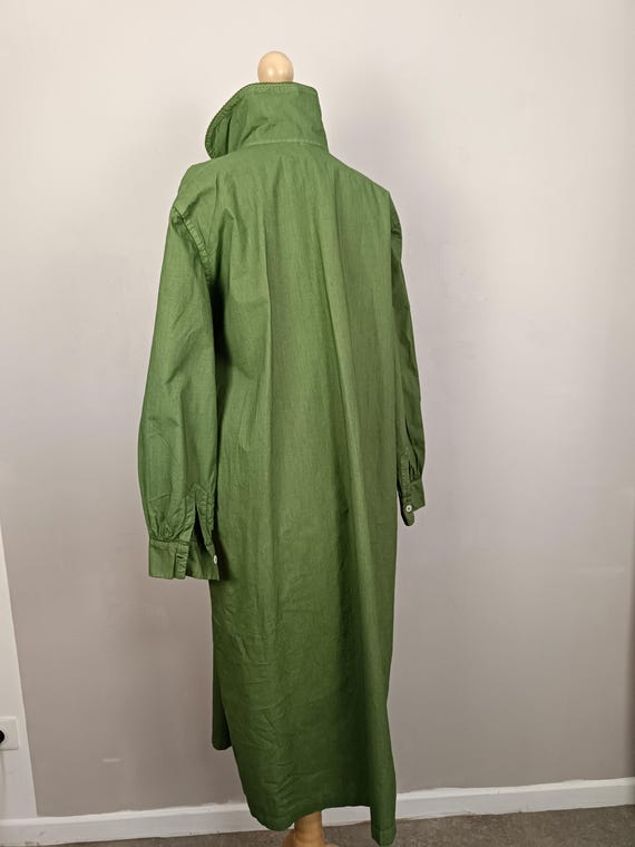 Vintage Robe chemise ancienne teinte L-XL View 6