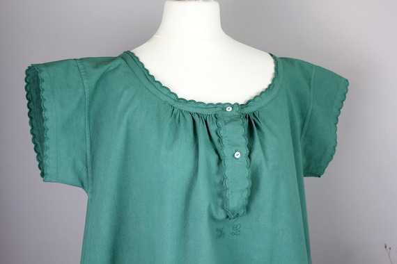 Dress - Old green shirt