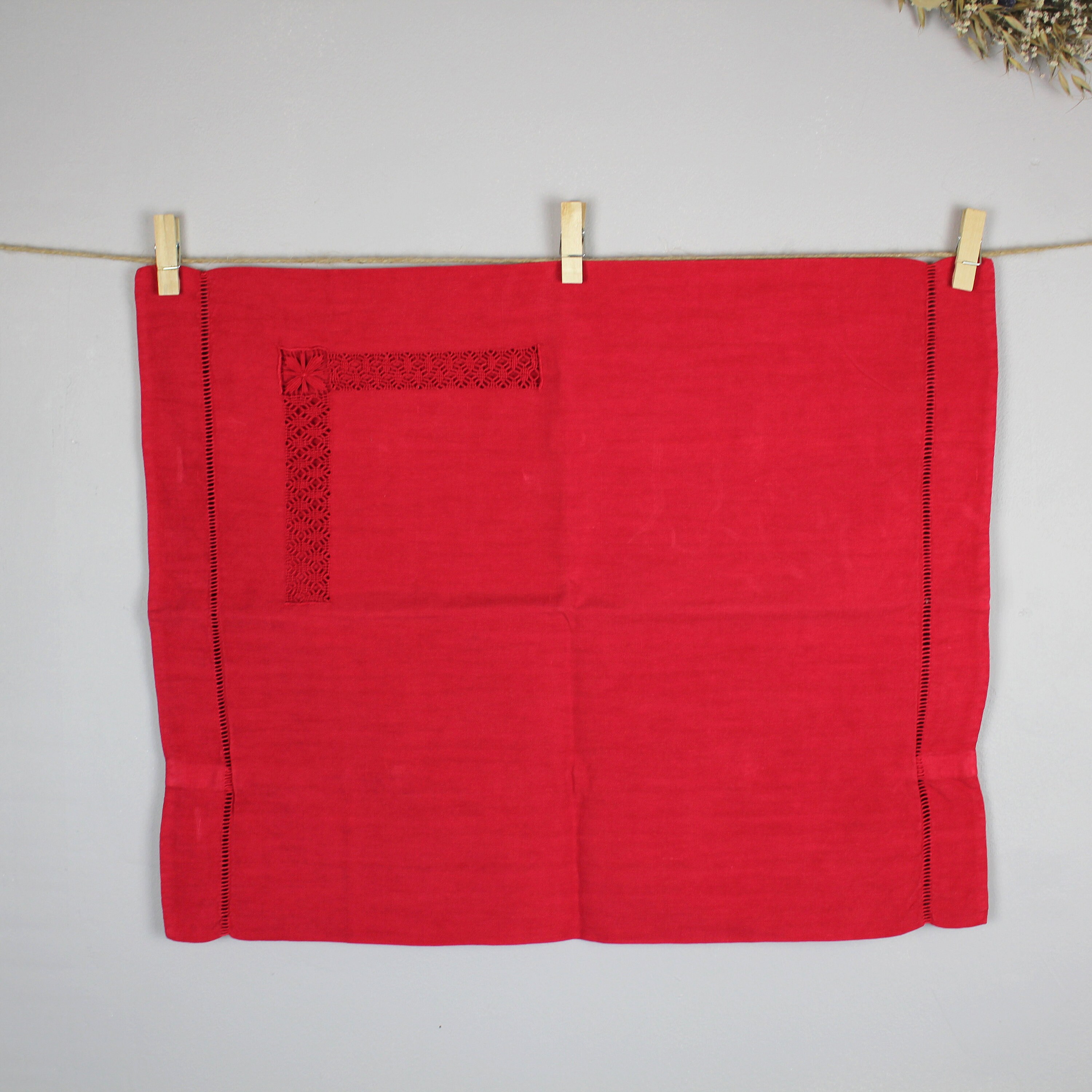 Vintage Mini Taie d'oreiller Ancienne