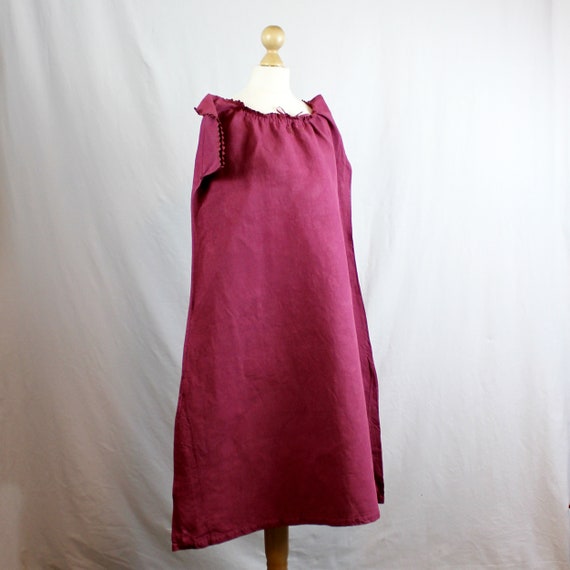 Dress - Old linen shirt