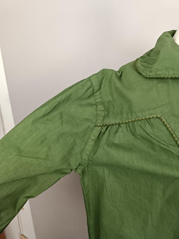 Vintage Robe chemise ancienne teinte L-XL View 5