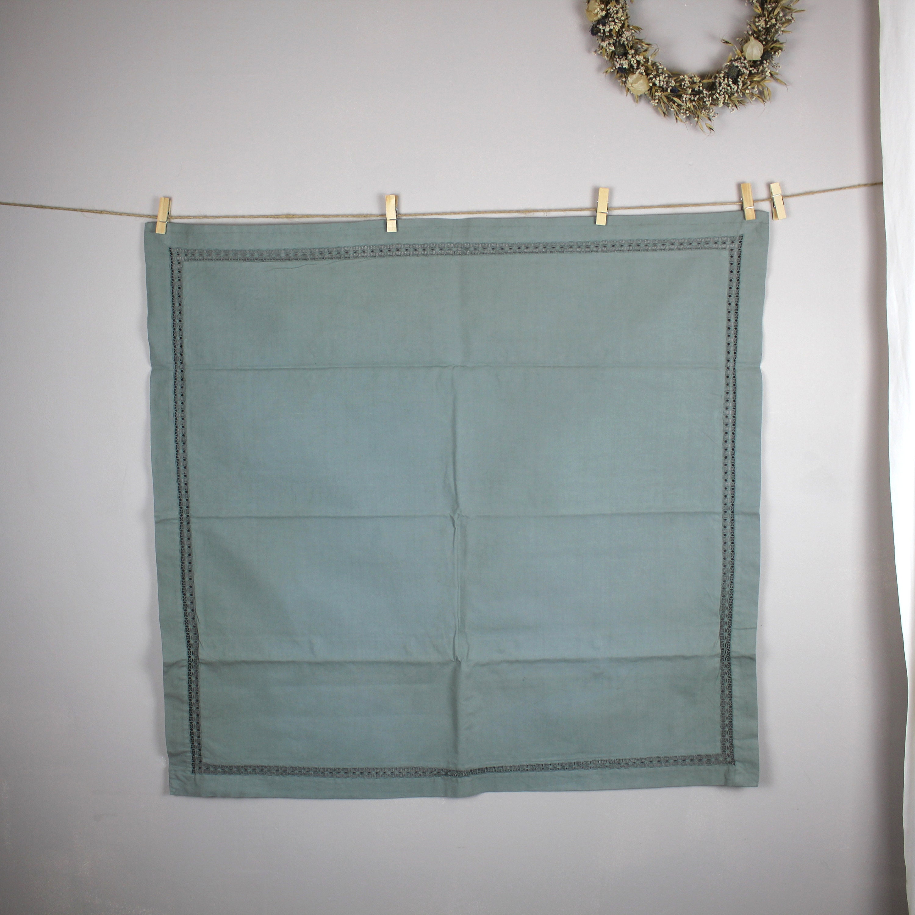 Vintage Taie d'oreiller Ancienne Teinte