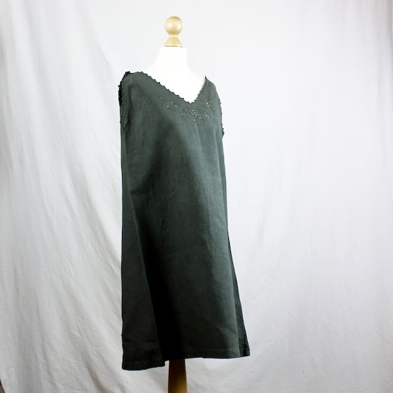 Dress - Old linen shirt  - image 1