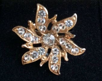 Costume Diamond Brooch