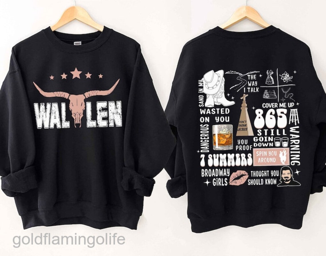 Wallen Dangerous Album Sweatshirt Wallen Etsy