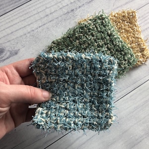 Easy Crochet Scrubby - Thermal Stitch Scrubby - CROCHET PATTERN