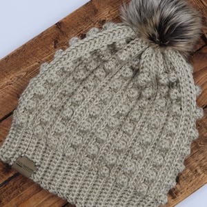 Rocky Beanie CROCHET PATTERN