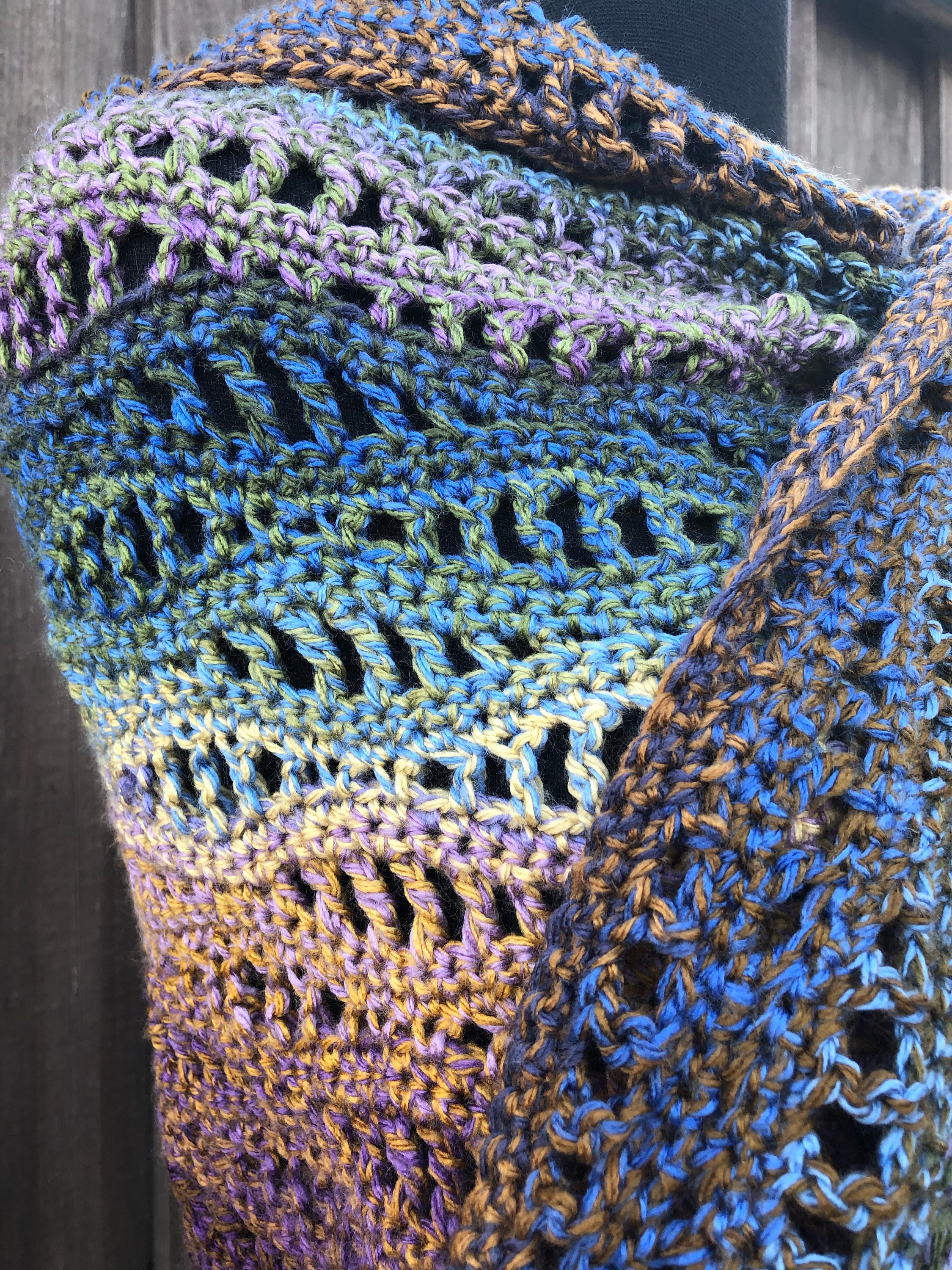 Rivers Shawl CROCHET PATTERN Etsy Canada