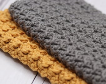 Easy Textured Dishcloth CROCHET PATTERN