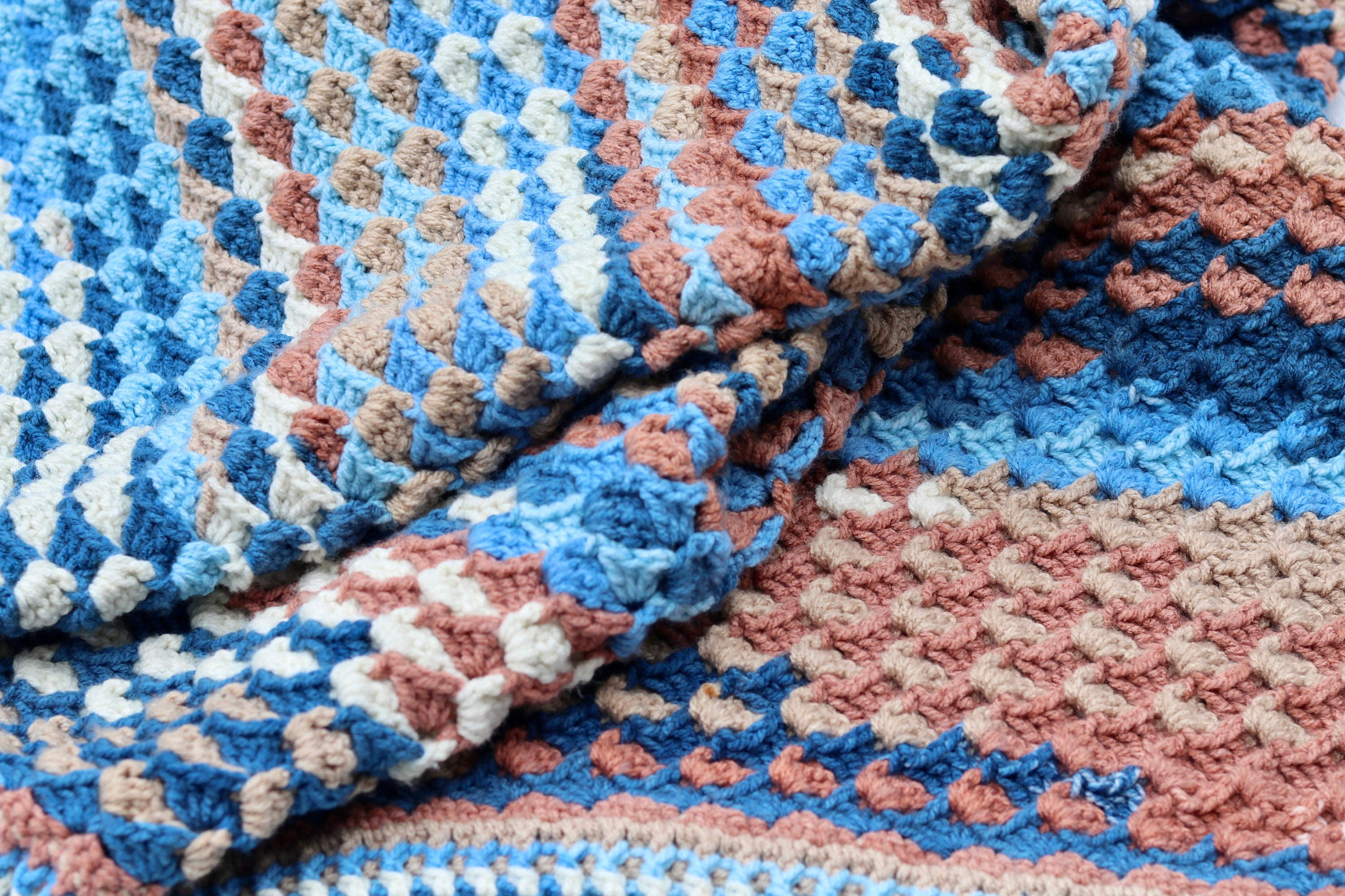 Boardwalk Blanket Crochet Pattern