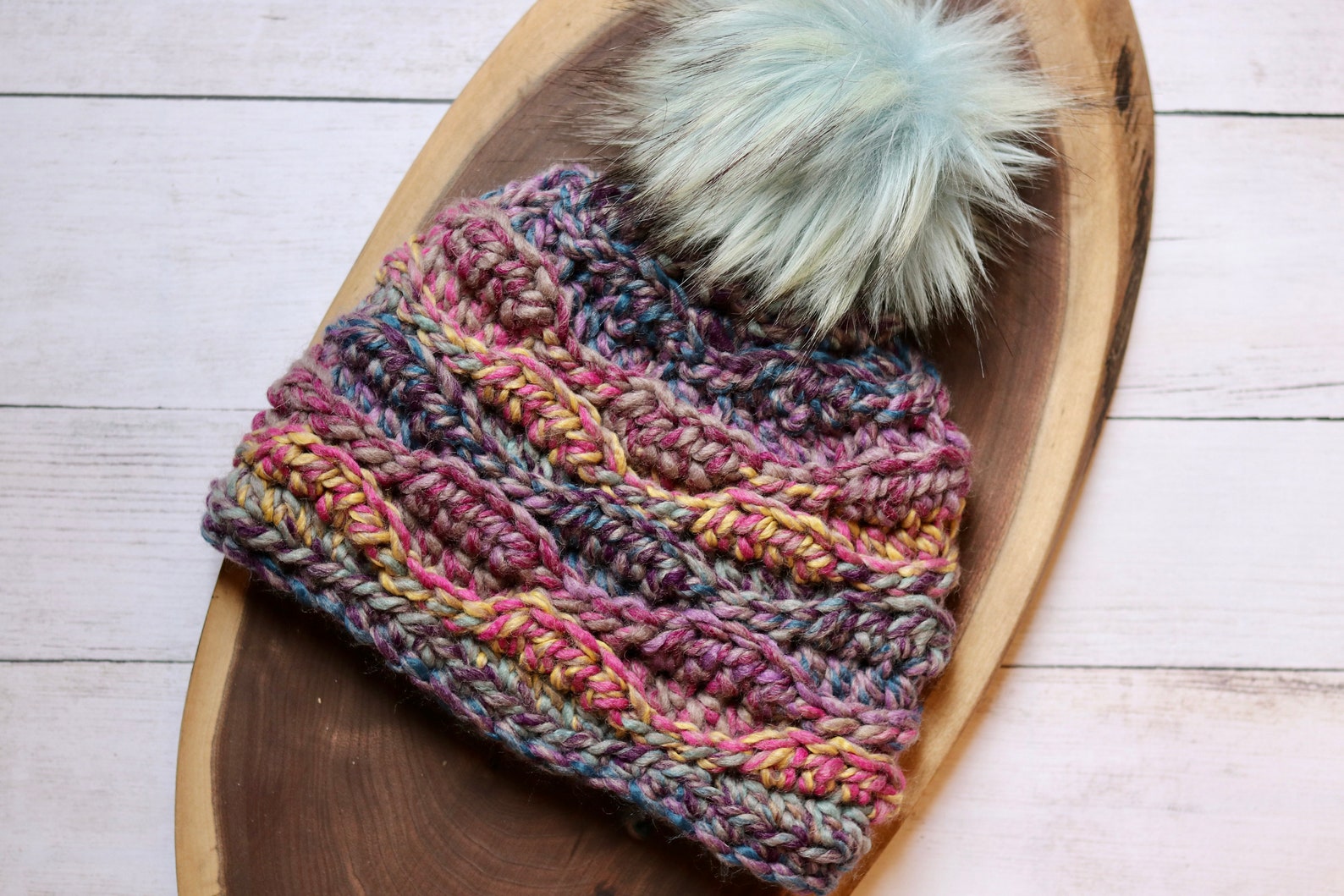 Rozetta Pattern Rosetta Beanie CROCHET PATTERN - Etsy