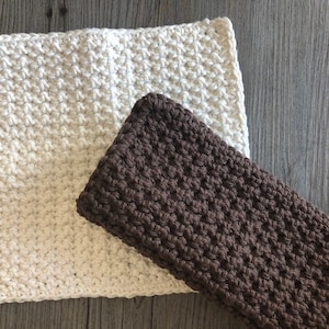 In a Crunch Washcloth - CROCHET PATTERN