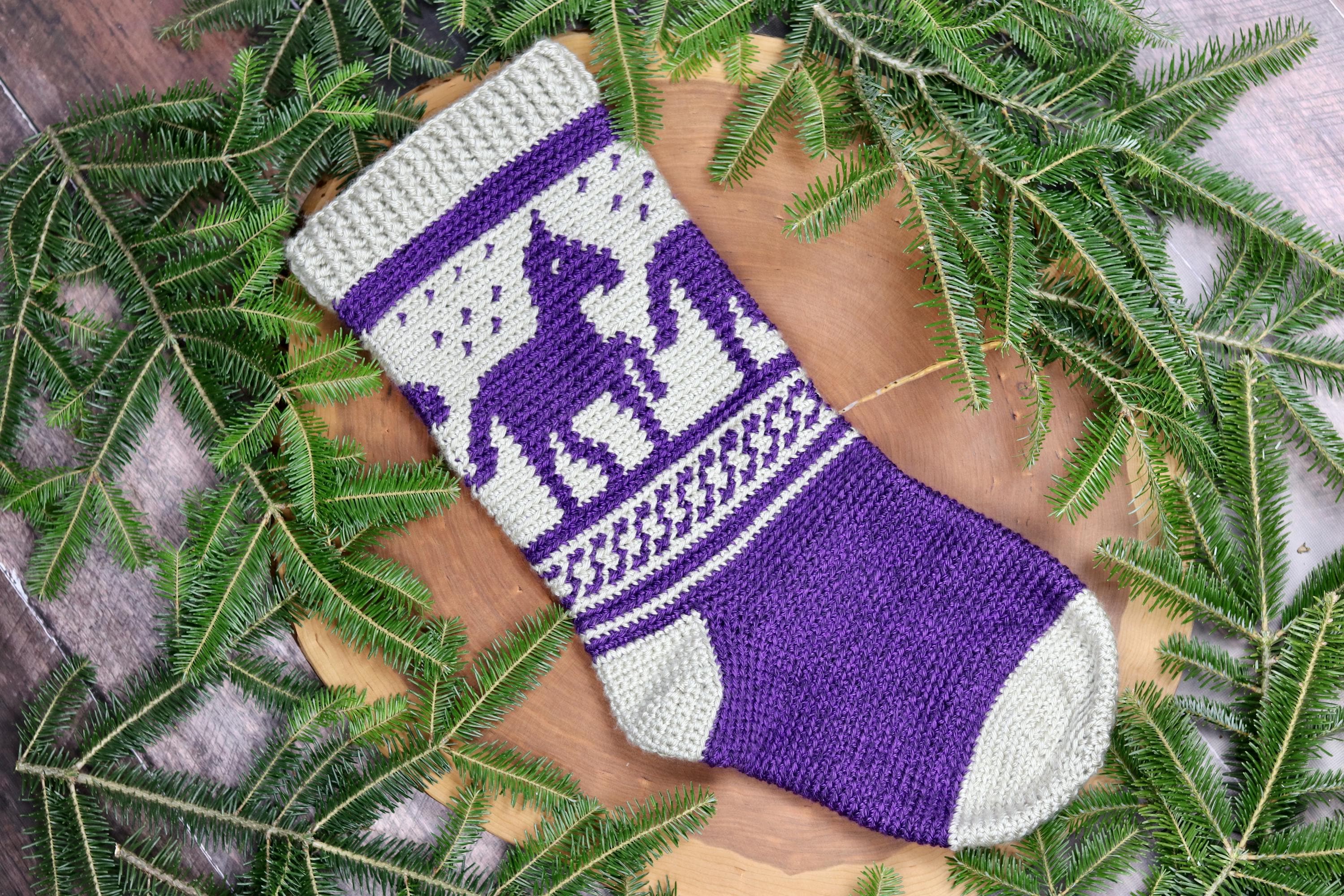 37 Horse Crochet Patterns: Amigurumi Horses, Ponies, Hobbyhorses, and More 16 Pony Christmas Stocking Crochet