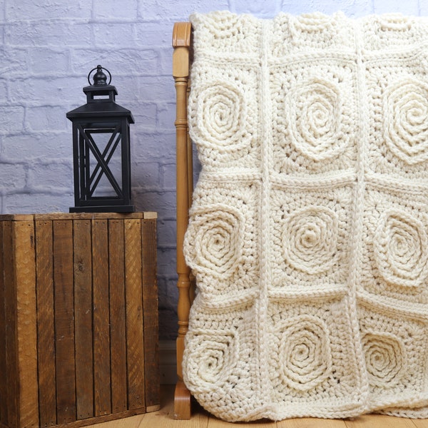 Log Cabin Throw Etsy