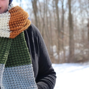 Terra Nova Crochet Scarf CROCHET PATTERN