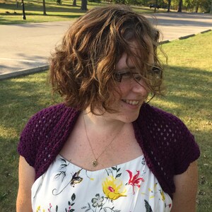 Easy Evening Shrug - CROCHET PATTERN