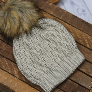 Almond Beanie CROCHET PATTERN