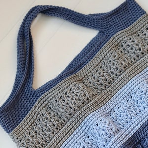 On Trend Crochet Market Bag CROCHET PATTERN image 2