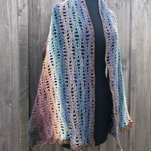 Rivers Shawl CROCHET PATTERN image 3