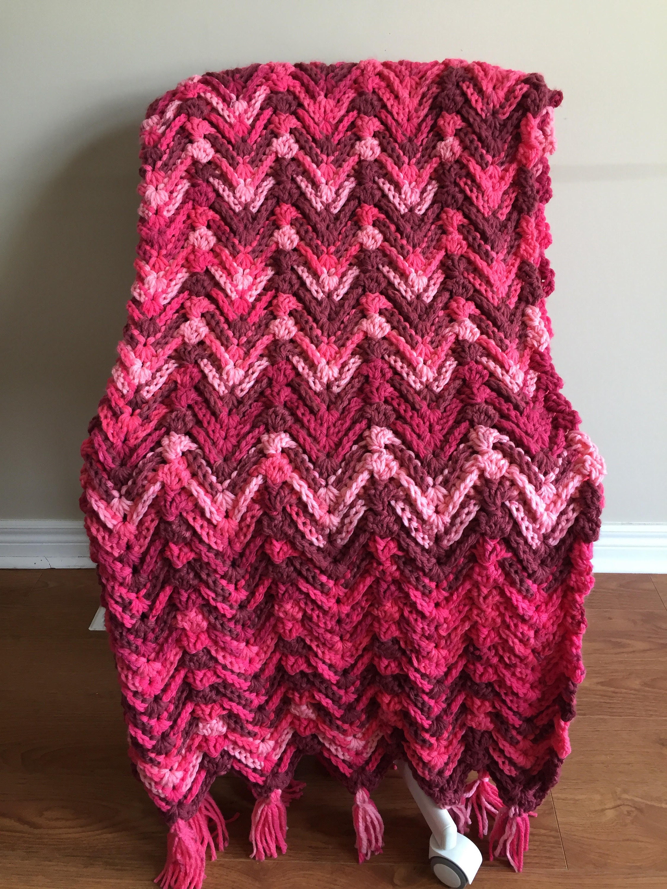 Cozy Cherry Jubilee Blanket