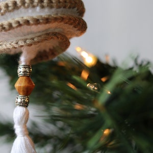 Boho Crochet Spinner Ornament CROCHET PATTERN image 2