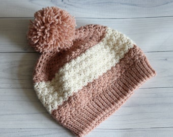 Winterberry Beanie CROCHET PATTERN