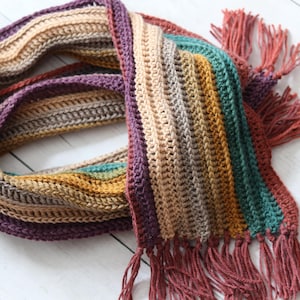 Traveller Scarf CROCHET PATTERN
