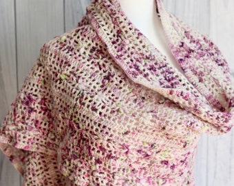 Wildflowers Shawl CROCHET PATTERN