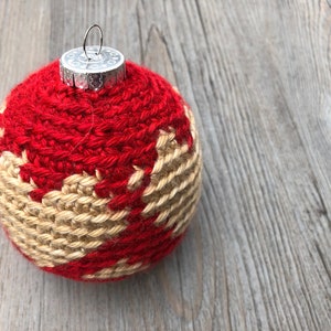 Heart Christmas Bauble CROCHET PATTERN image 4