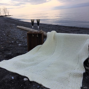 The Wedding Throw - CROCHET PATTERN