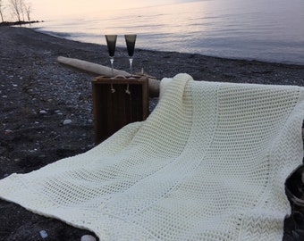 The Wedding Throw - CROCHET PATTERN