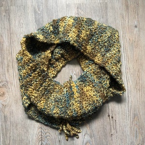 Lemon Peel Scarf - CROCHET PATTERN