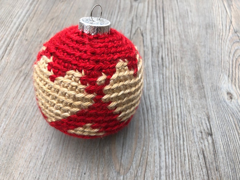 Heart Christmas Bauble CROCHET PATTERN image 6