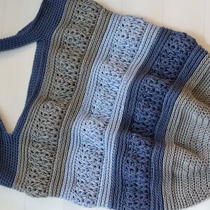 On Trend Crochet Market Bag CROCHET PATTERN image 4