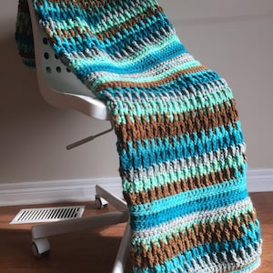 Ripple in Time Throw - A CROCHET PATTERN
