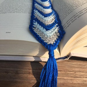 Chevron Bookmark A Crochet Pattern image 4
