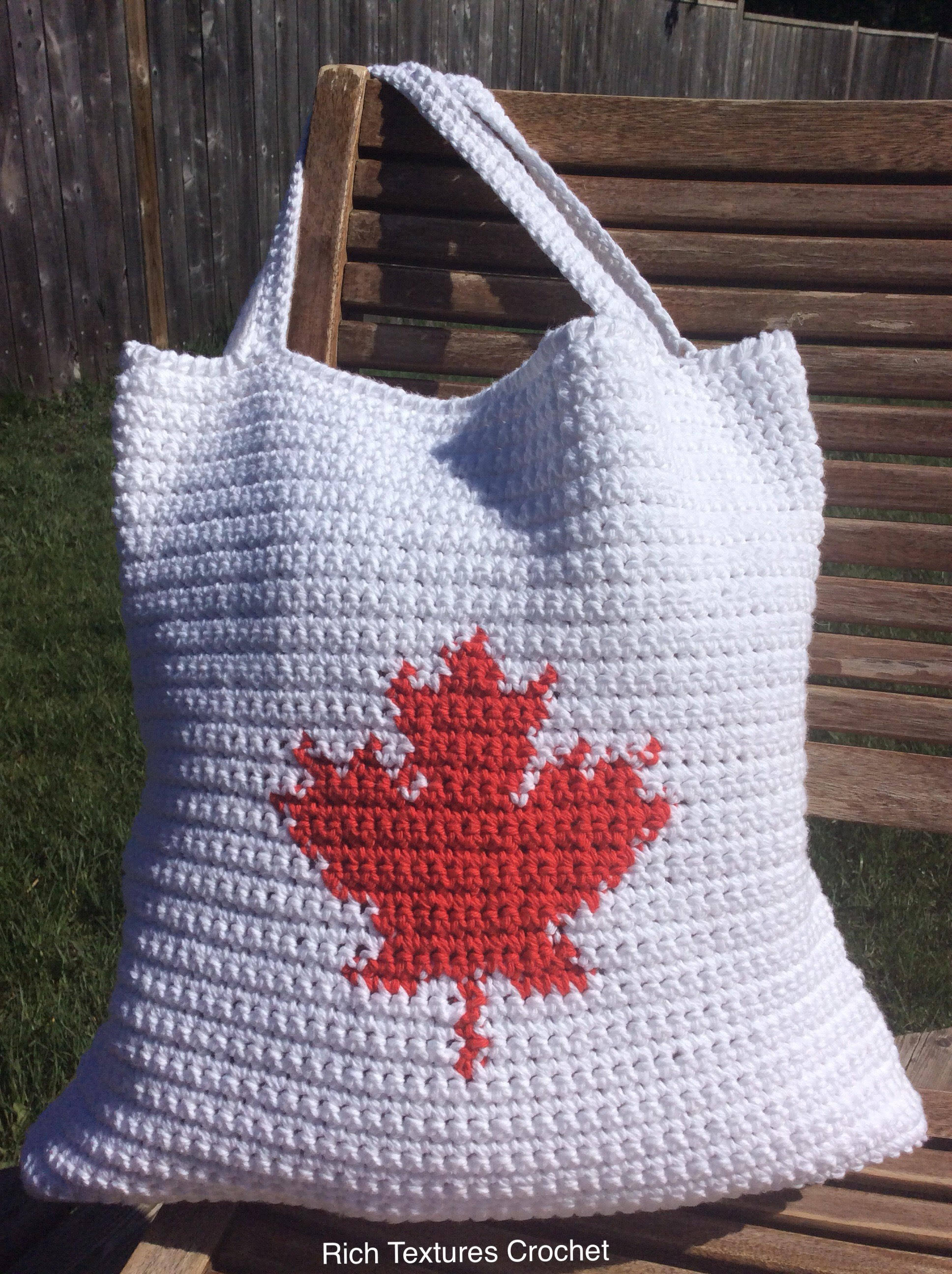 Our Canada Gift Set Crochet Pattern for Tote Bag and Etsy