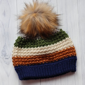 Terra Nova Beanie CROCHET PATTERN
