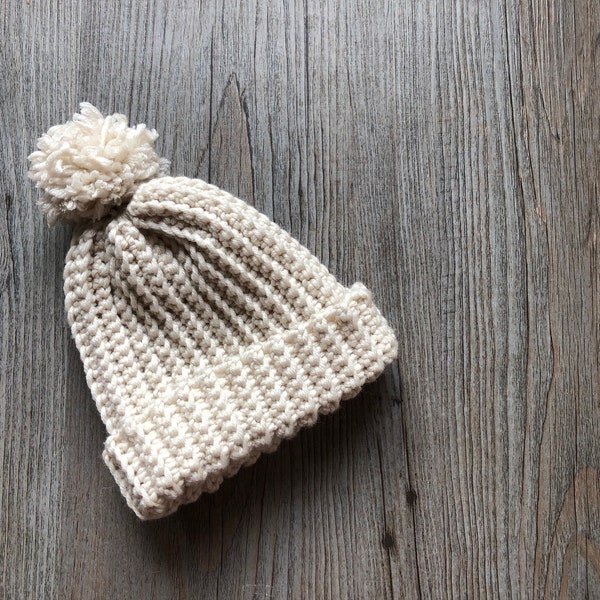 Cappello per bambini facile - SCHEMA A UNCINETTO