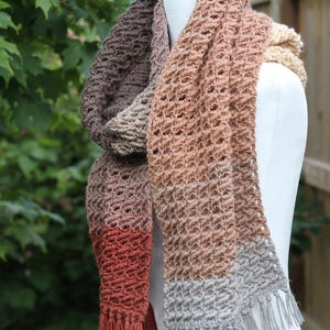 [ 重工！] Patterned crocheted ops / mocha main image 1