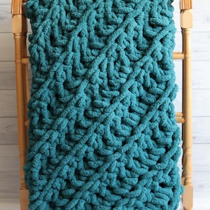 Couverture au crochet C2C de deux heures - MOTIF CROCHET