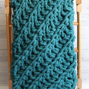 Two Hour C2C Crochet Blanket - CROCHET PATTERN