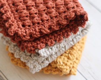 Cottage Dishcloth CROCHET PATTERN