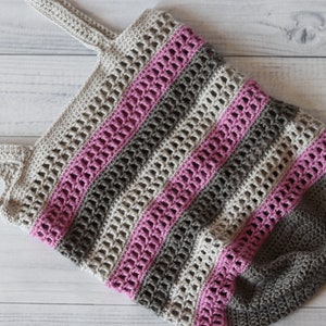 Sturdy Mesh Market Bag CROCHET PATTERN - Etsy