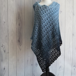 Oceans Shawl CROCHET PATTERN