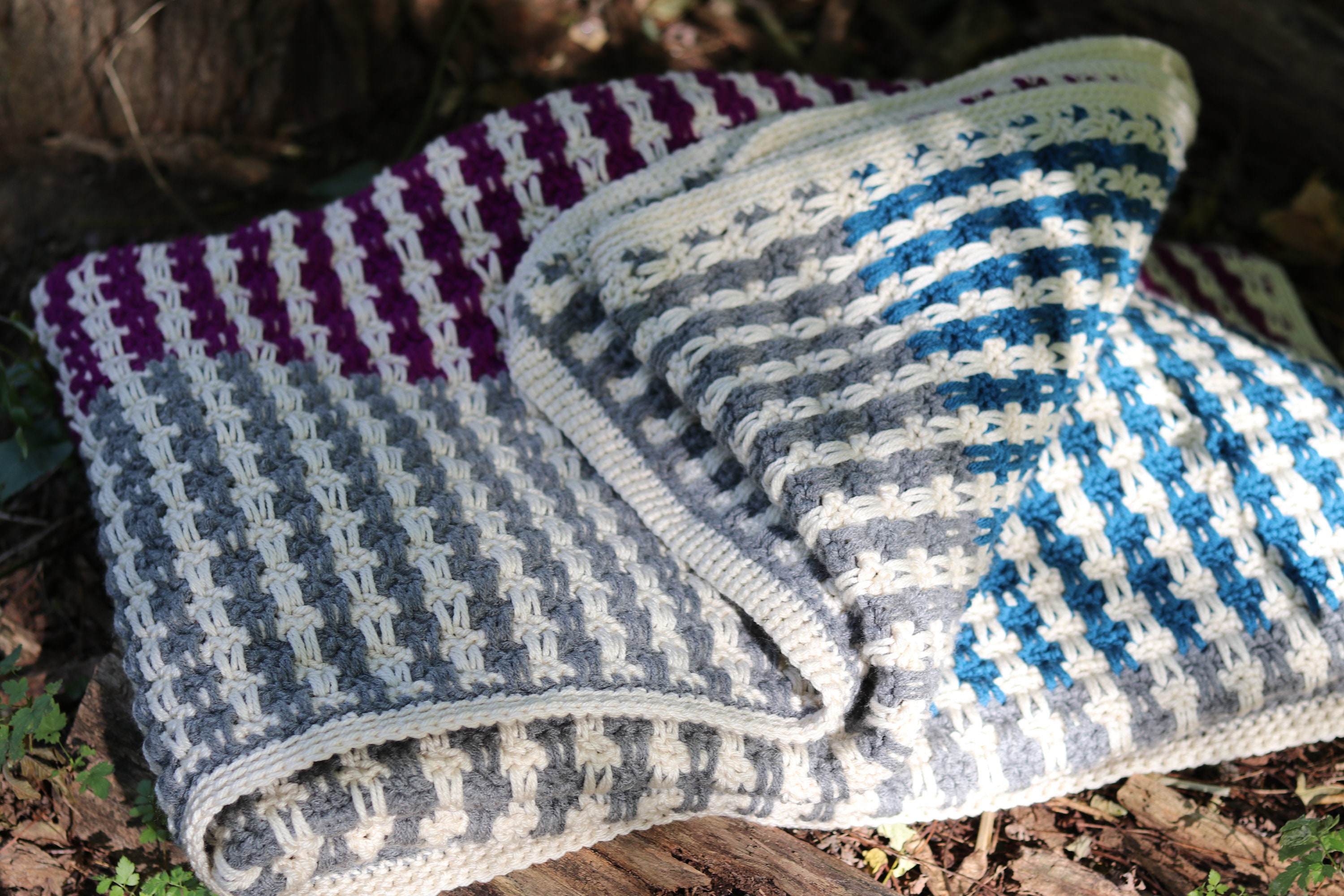 Boardwalk Blanket Crochet Pattern