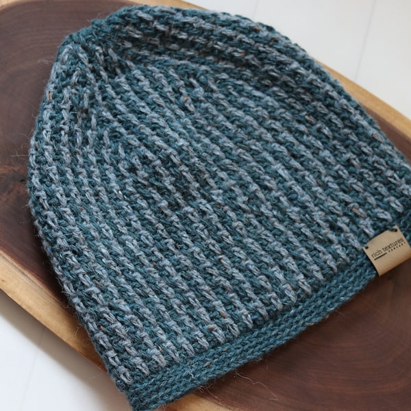 Cabin Beanie CROCHET PATTERN