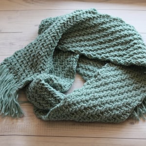 Mountain Ridge Scarf CROCHET PATTERN