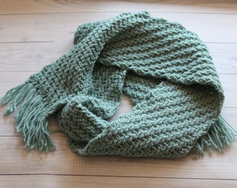 Mountain Ridge Scarf CROCHET PATTERN